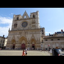 Die Westfassade der Kathedrale